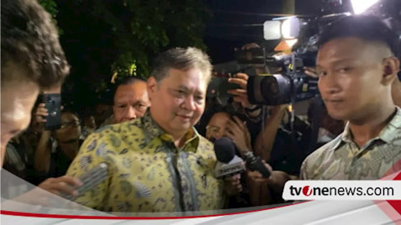 Disinggung Jatah Menteri di Kabinet Prabowo-Gibran, Airlangga: Belum Resmi Jadi Tunggu Saja