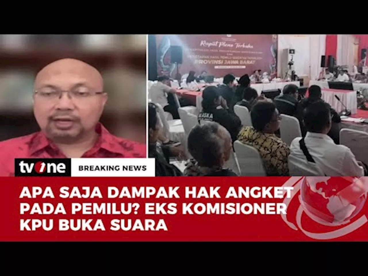 Eks Komisioner KPU: Hak Angket Tidak Ada Hubungan dengan Pembatalan Hasil Pemilu