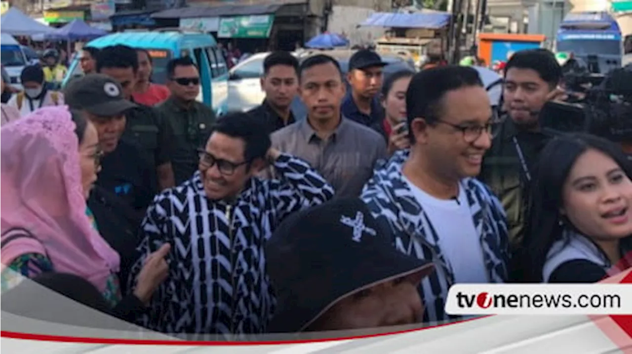 Tetap Jaga Kekompakan, Anies-Muhaimin Buru Takjil Bersama di Kawasan Benhil