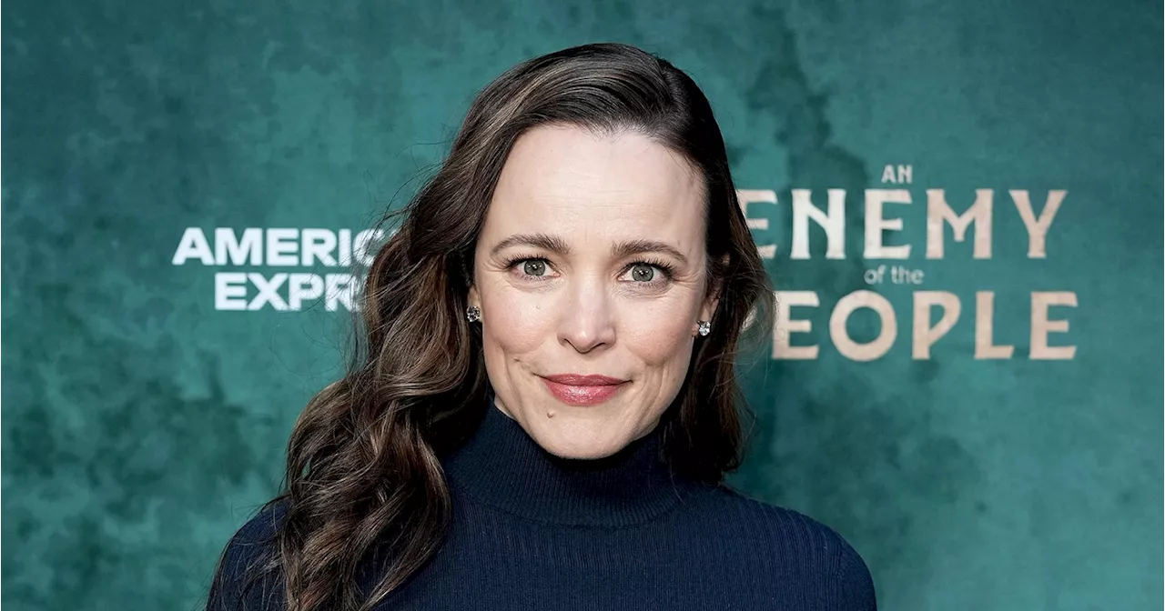 Rachel McAdams Unveils Dark Hair Makeover