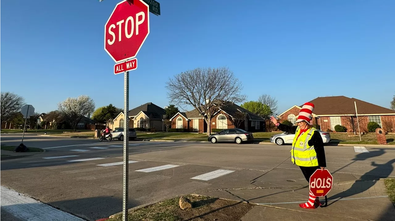 Beloved North Texas crossing guard brings safety and smiles for 15 years