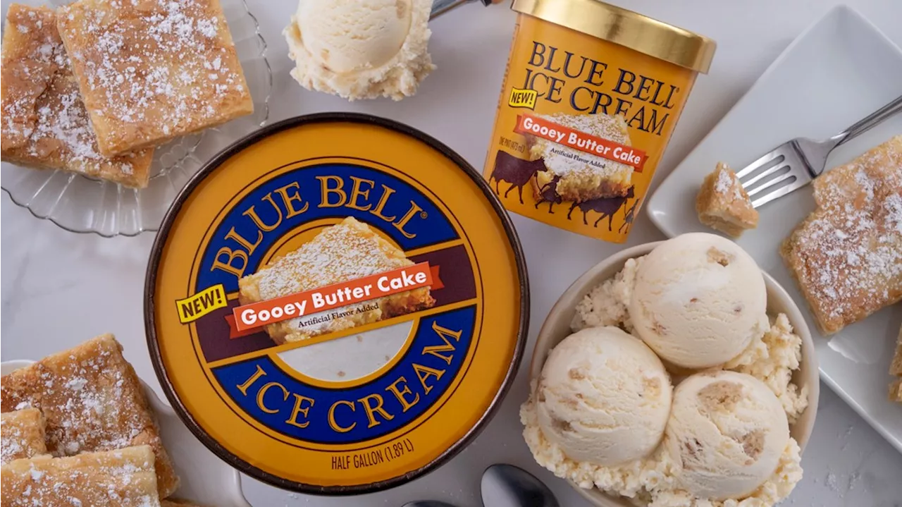 Blue Bell releases dreamy new flavor inspired by Gooey Butter Cake