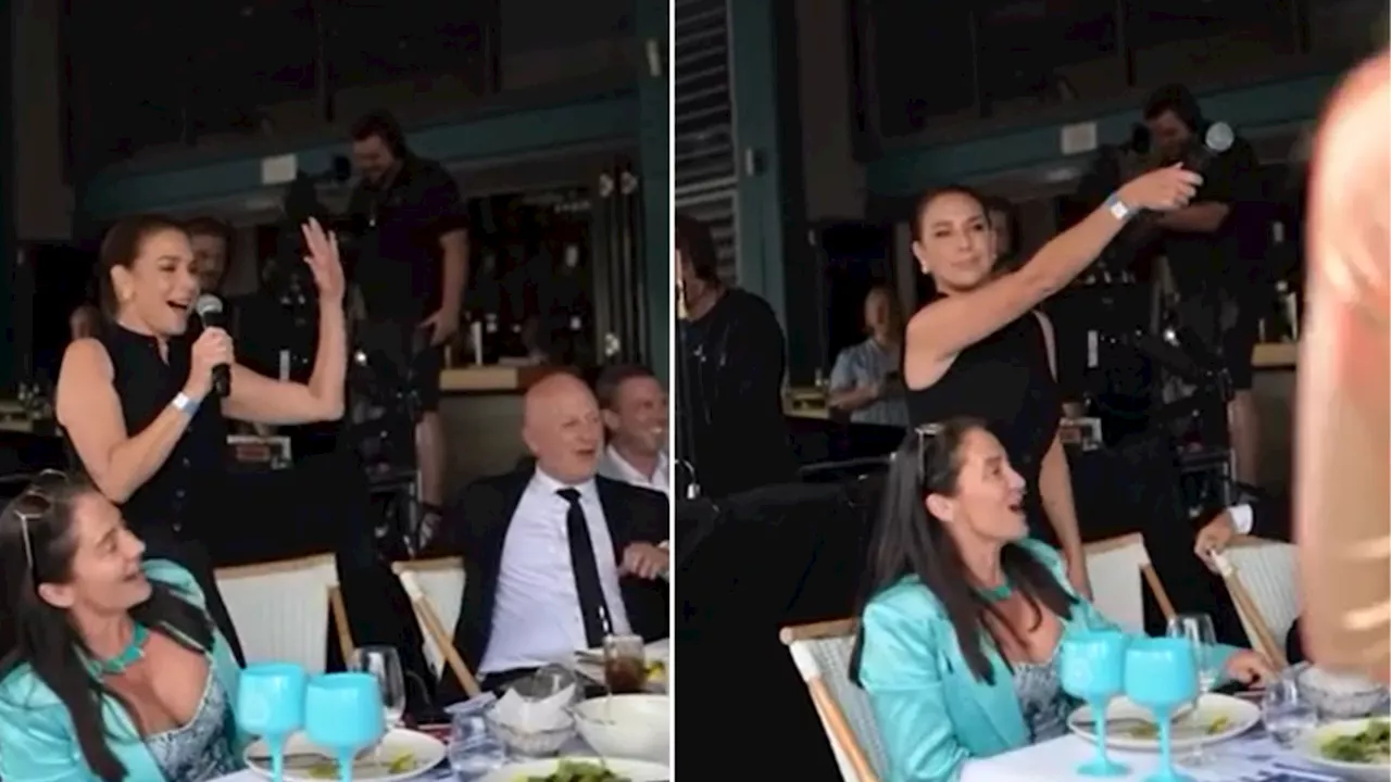 Kate Ritchie stuns diners with impromptu Home and Away tribute in Sydney