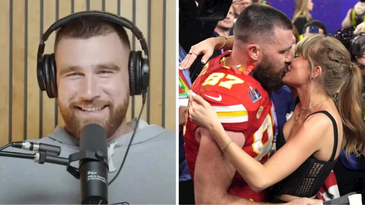 Taylor Swift pregnancy rumours sparked by Travis Kelce podcast comment