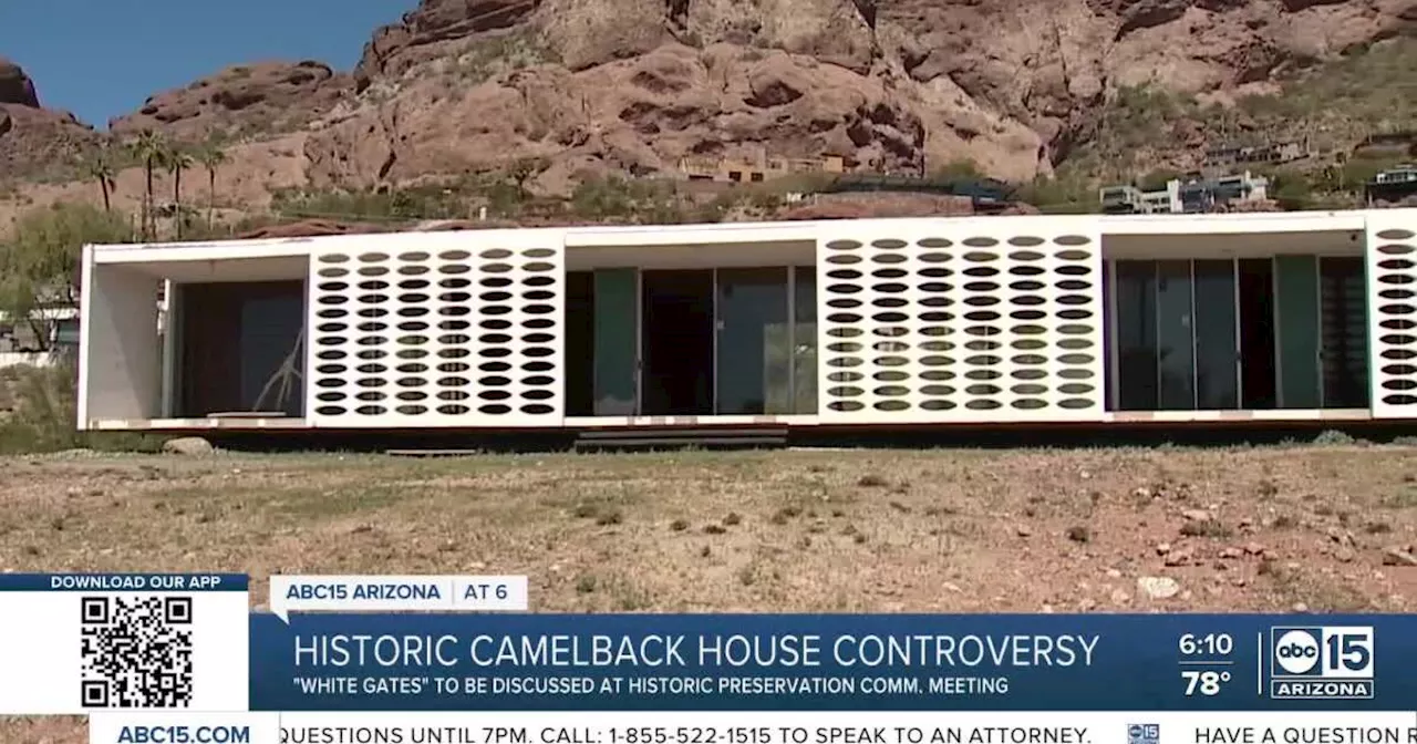 Neighbors rally to save historic home near Camelback Mountain