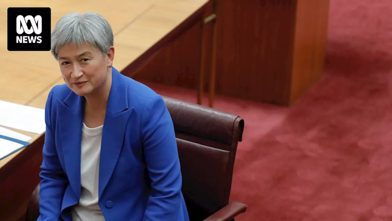 Honeymoon's over for Penny Wong, literally, as a Trump-sized iceberg threatens the HMAS Albanese