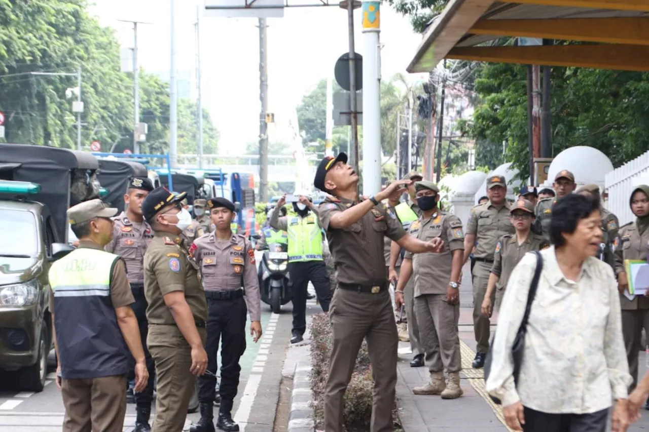 Satpol PP DKI jaring 961 pelanggar perda mulai parkir liar hingga PPKS