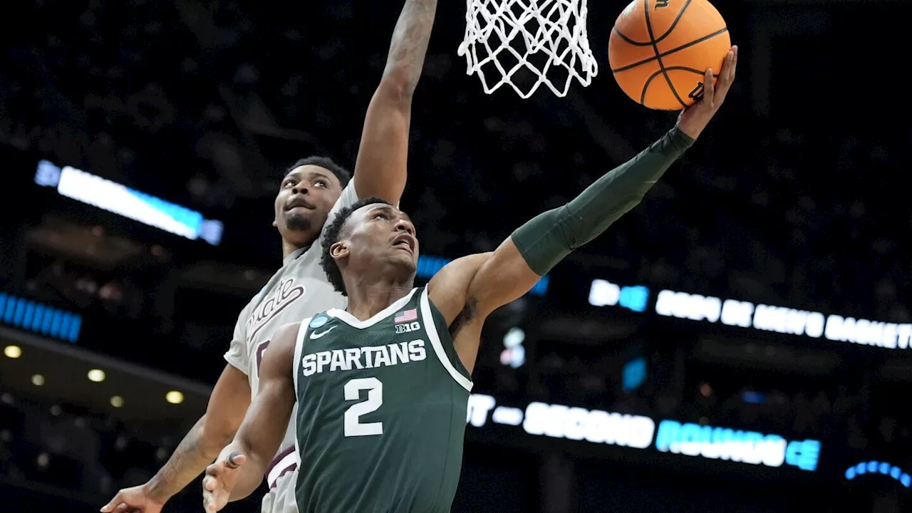 Tom Izzo, Michigan State pick up another first-round win in March Madness, topping Mississippi State