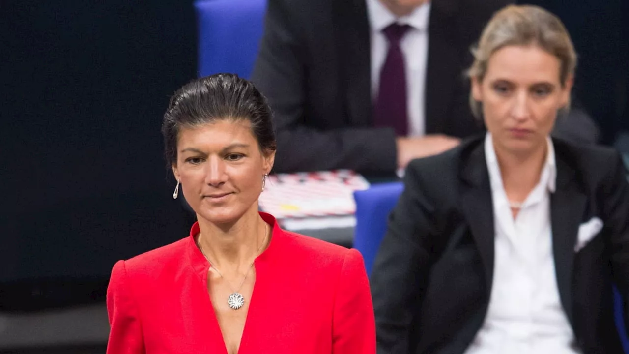 AfD vs. BSW: Weidel und Wagenknecht wollen TV-Duell