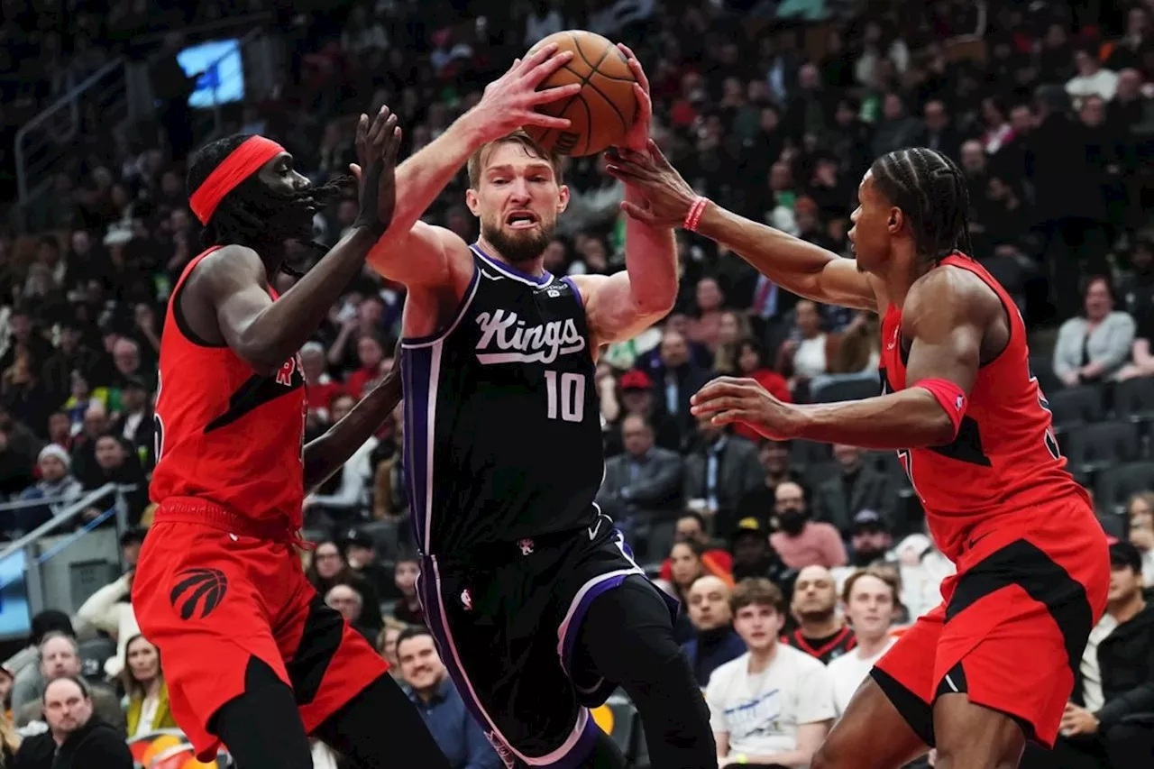 Short-handed, reeling Raptors drop eighth in a row with blowout loss to Kings