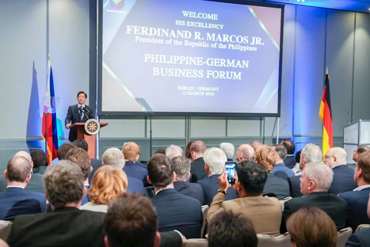 German-Philippine biz forum with PBBM highlights stronger trade, investment ties