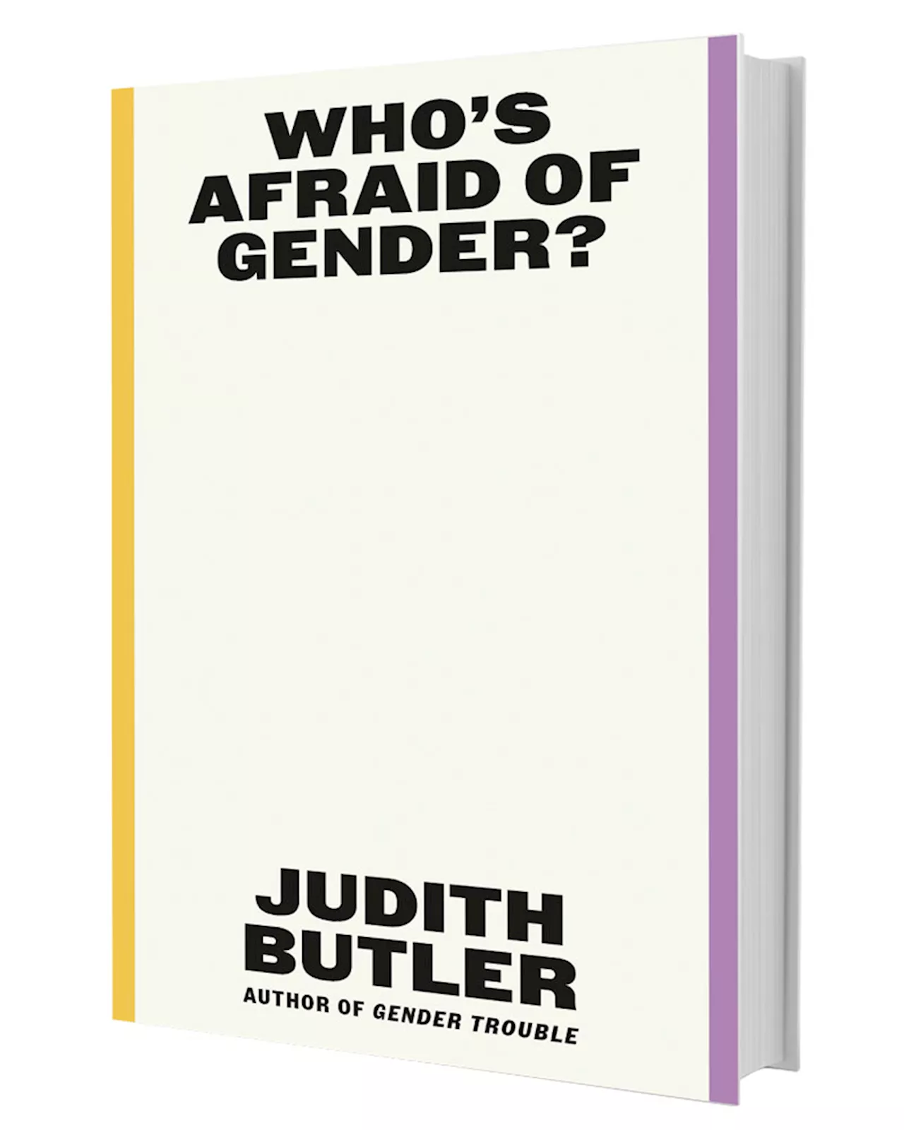 In Who’s Afraid Of Gender Judith Butler Supports The Expansion Of Gender Categories