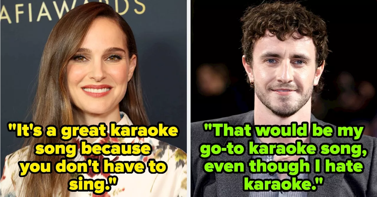 17 Karaoke Songs Loved By Celebrities