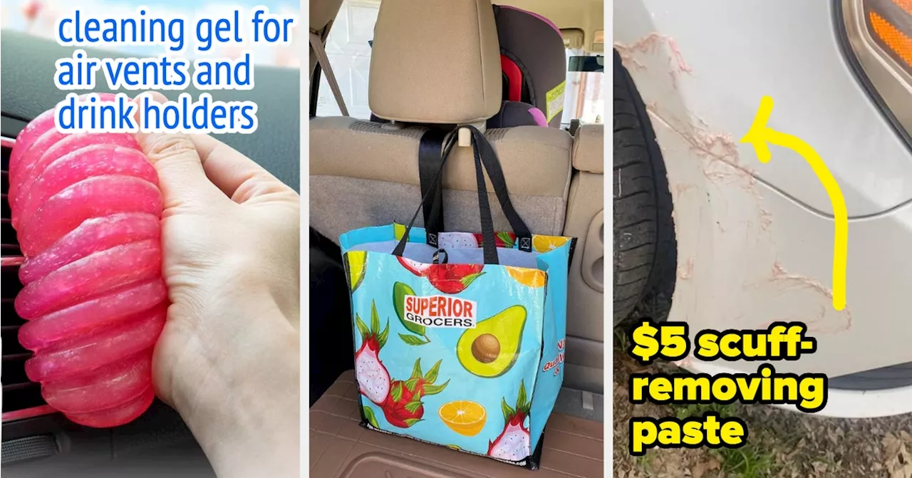 31 Products To Clean And Organize Your Car This Spring