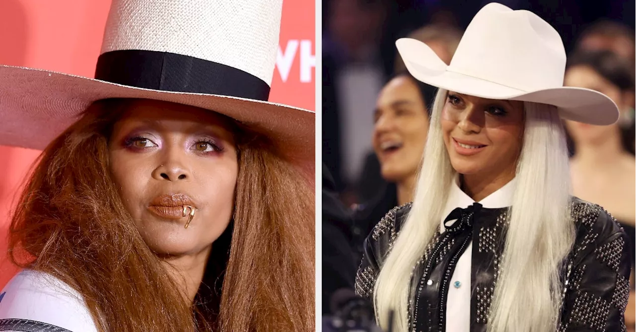 Erykah Badu Shades Beyonce's Cover For Cowboy Carter