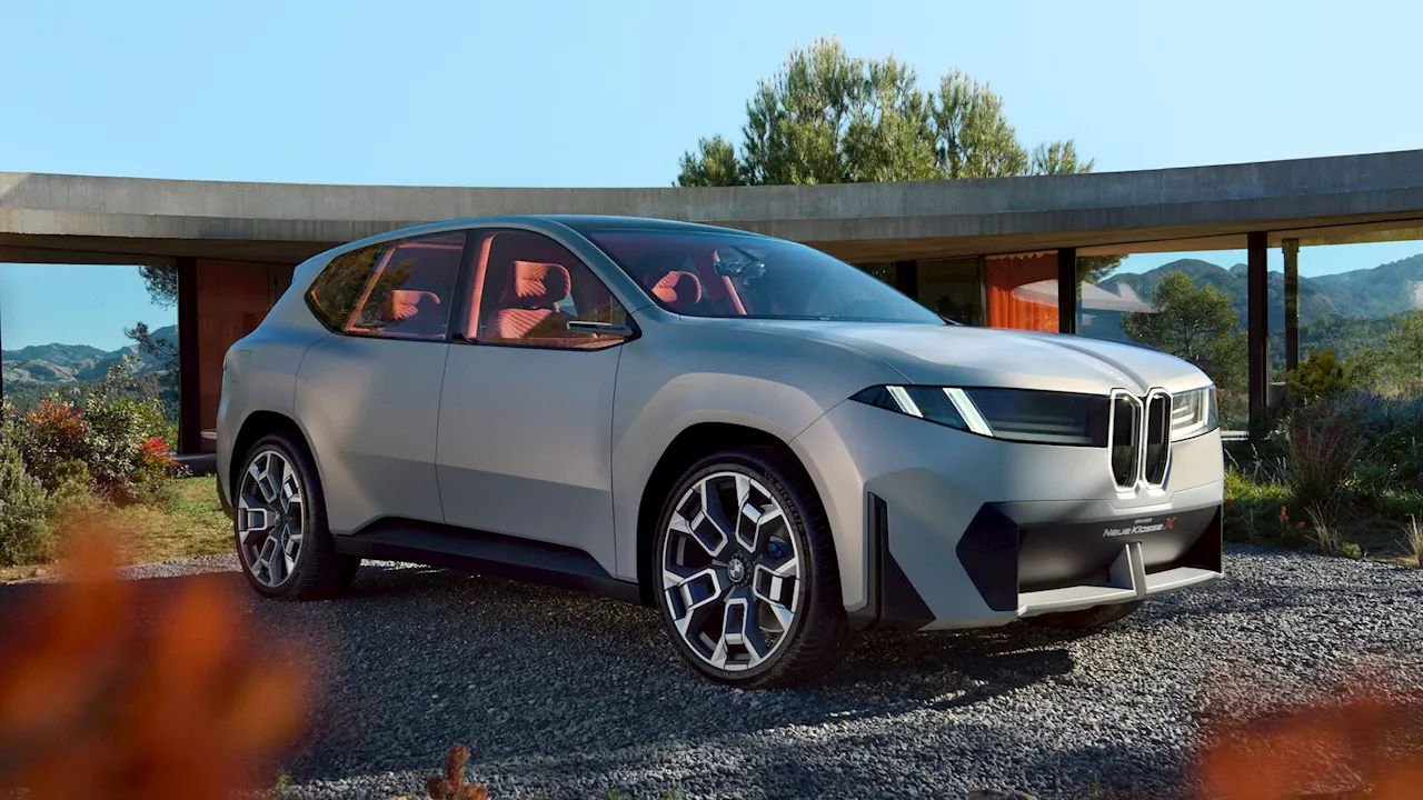 BMW Neue Klasse X: the electric SUV of the future, on sale in 2025