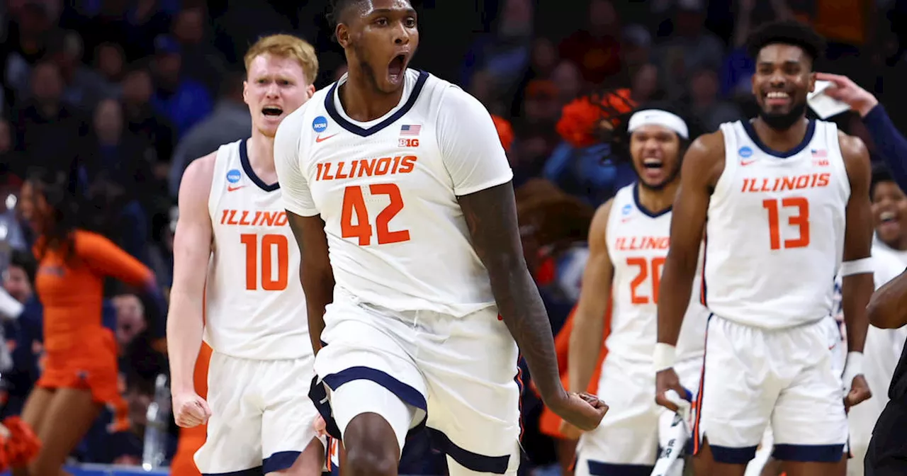 No. 3 seed Illinois beats Morehead State in NCAA tourney