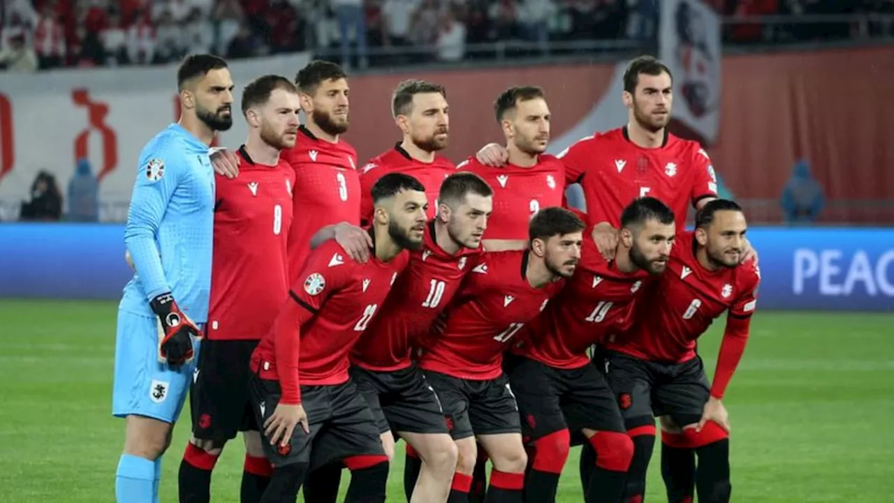 Georgia one step closer to Euro 2024 after 2-0 win over 10-man Luxembourg