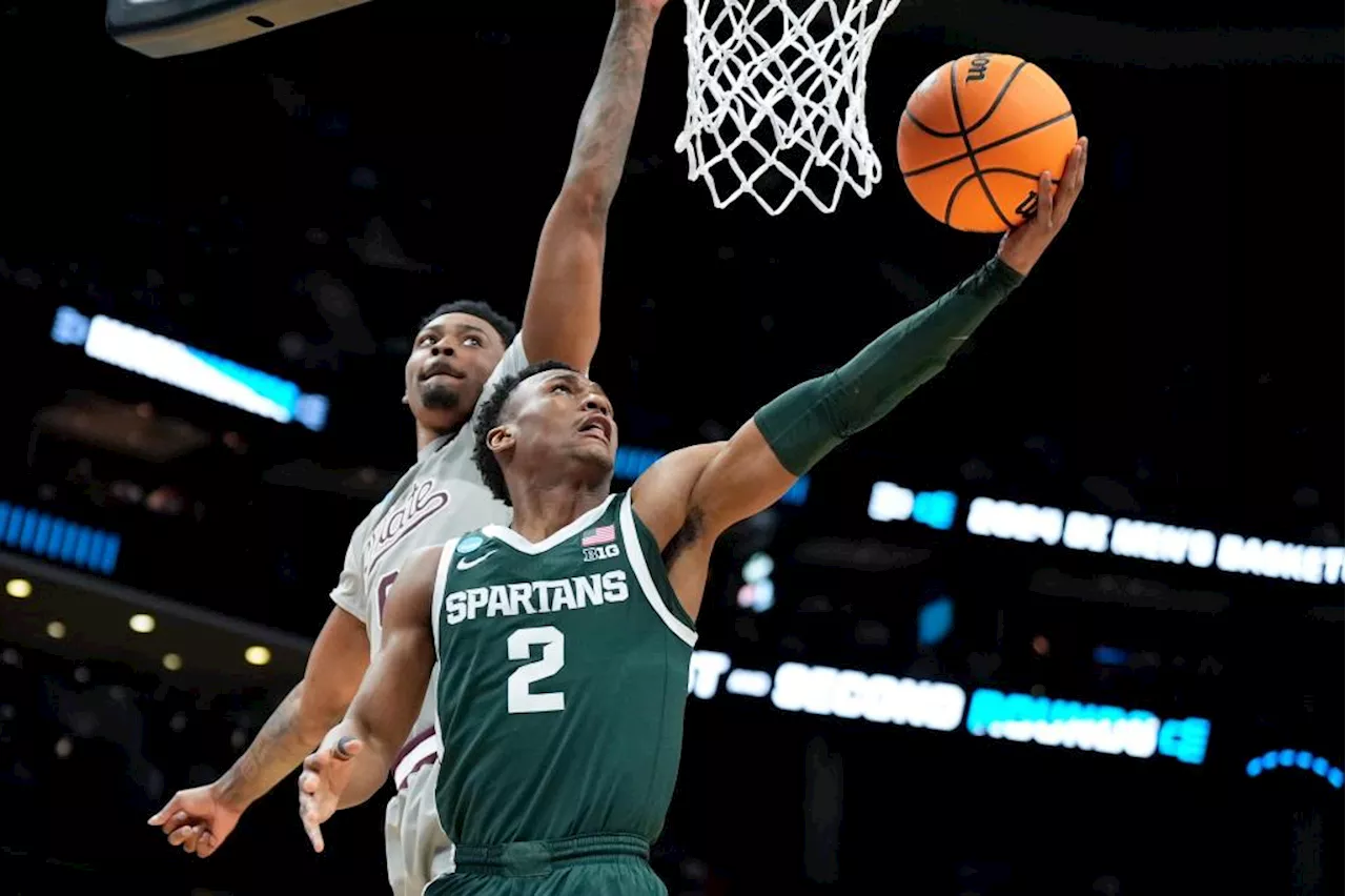 Tom Izzo, Michigan State pick up another first-round win in March Madness, topping Mississippi State