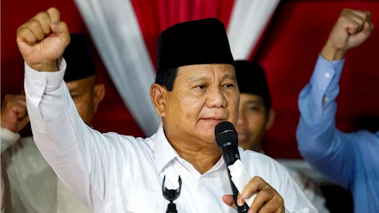 Pidato Kemenangan, Prabowo Berterima Kasih Khusus ke Orang-orang ini