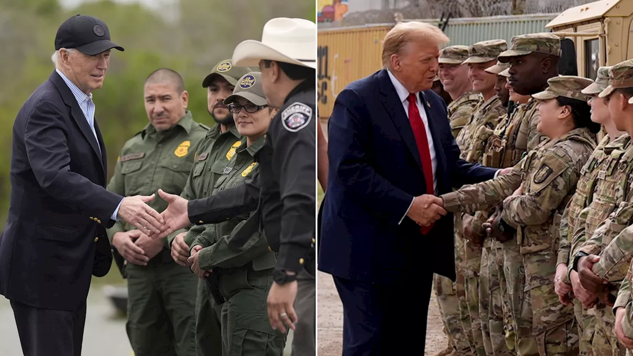 Las 3 (muy diferentes) realidades fronterizas: Biden, Trump y los inmigrantes