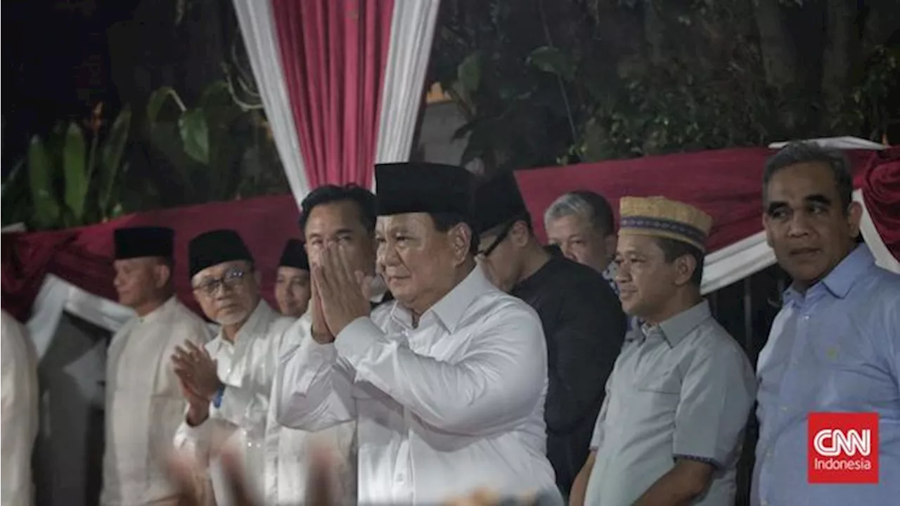 Prabowo Ucap Terima Kasih ke Anies & Ganjar Usai Menang Pilpres 2024