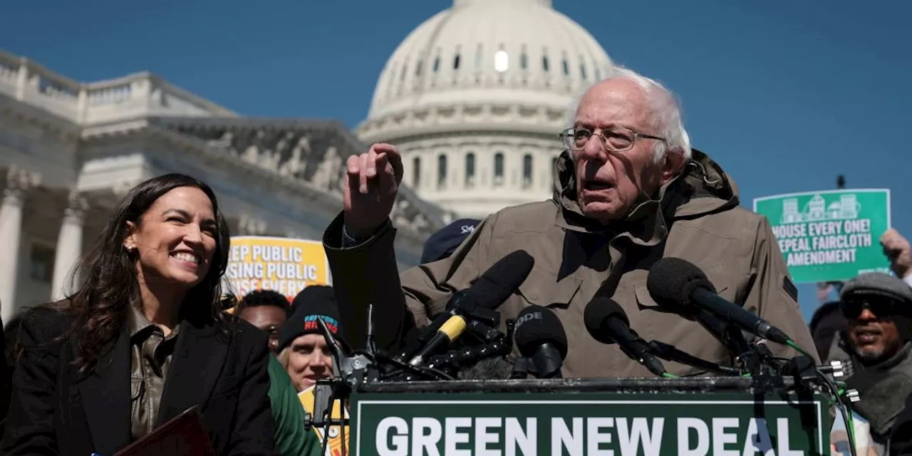 AOC, Sanders Renew Fight for Green New Deal for Public Housing