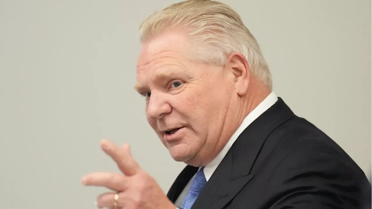 Doug Ford says Ontario boosting cash for roads, pipes to build more housing