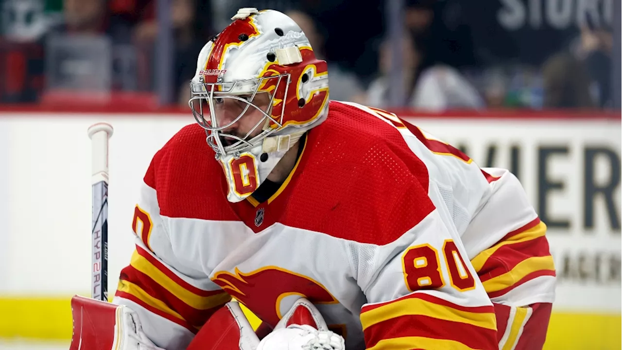 Flames' goalie Vladar to have hip surgery, Markstrom cleared to play