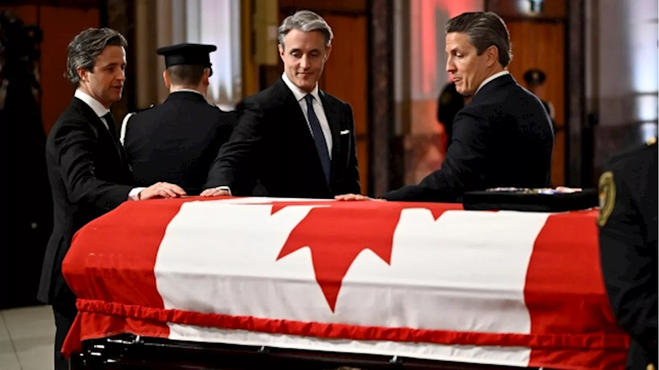 Public Pays Respects to Former Prime Minister, Unsolved Mysteries in Canada, Storms in Ohio, Military Training in South Korea, Gold Smuggling at Royal Canadian Mint, Crisis in Haiti, Vanity Fair Oscar Party, EGOT Winners, Billionaire Wedding in India