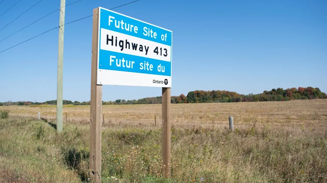 Ontario and Ottawa come to agreement over Hwy. 413 environment assessment