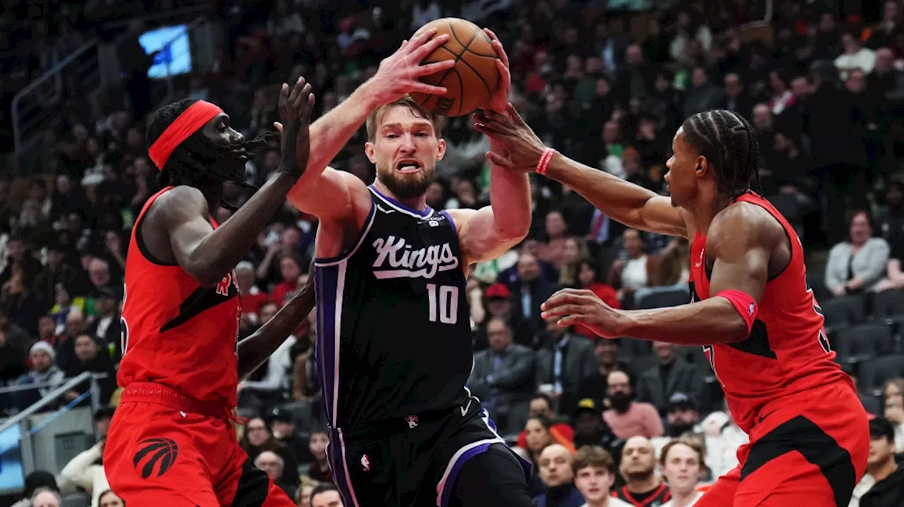 Short-handed, reeling Raptors drop eighth in a row with blowout loss to Kings