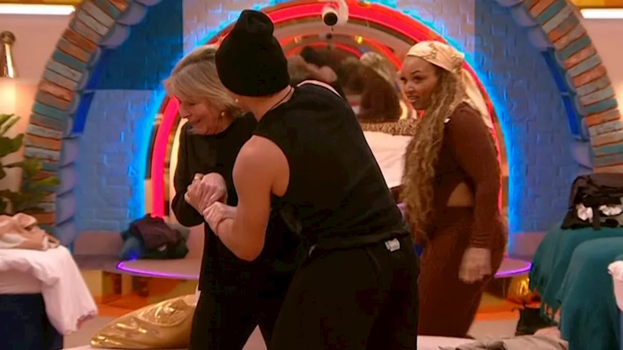 Celeb Big Brother's Fern Britton injures her head during chaotic task