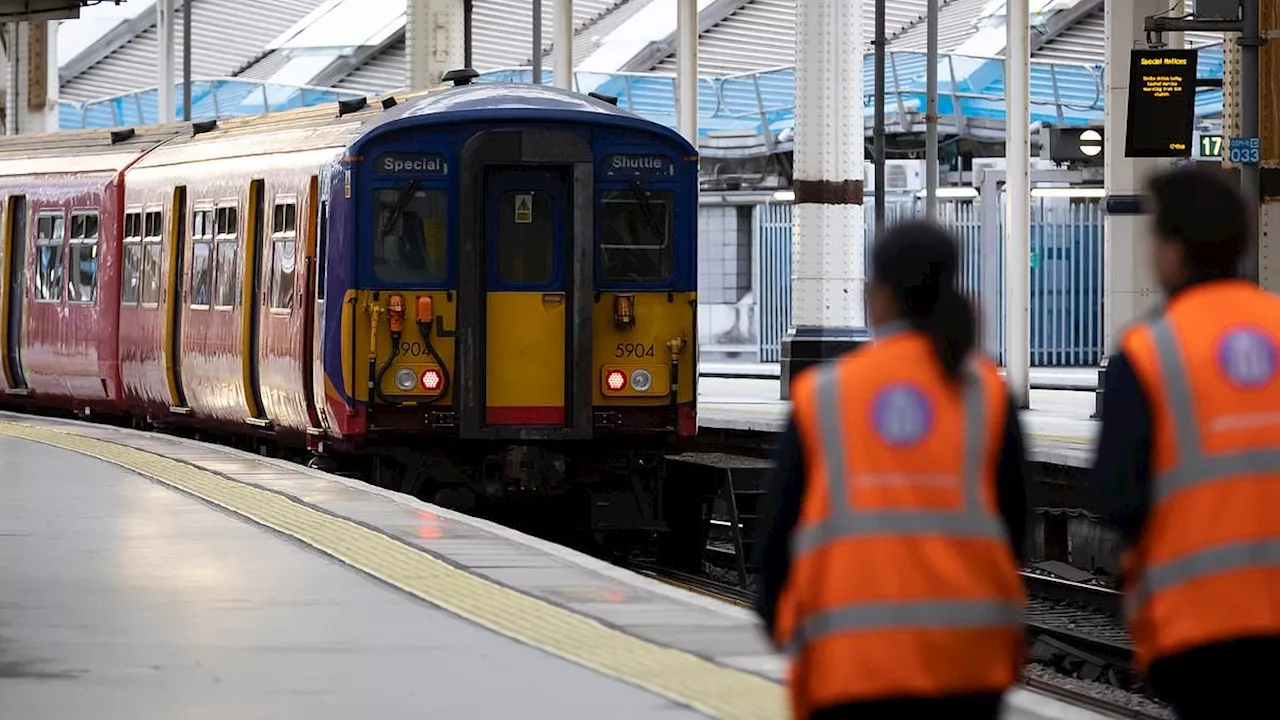 Fed-up passengers say strikes are 'becoming too much' after train drivers on rail lines across the...