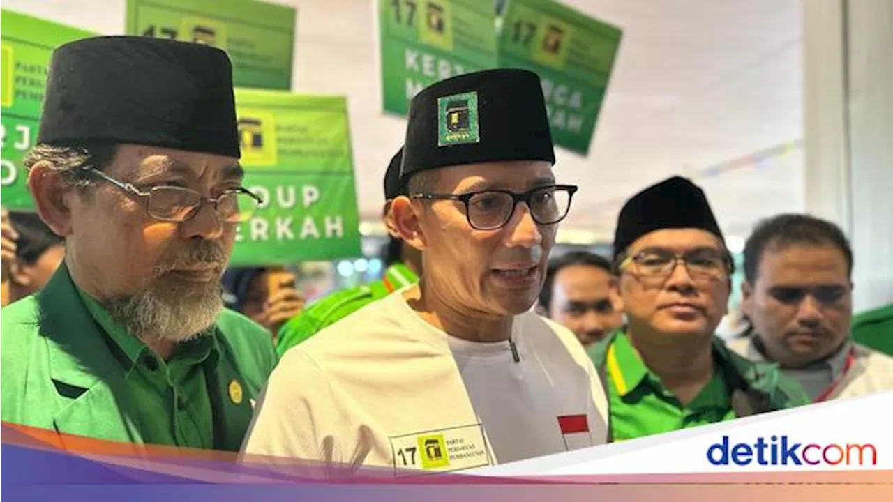 Terjerembap Sandiaga Uno Bersama PPP