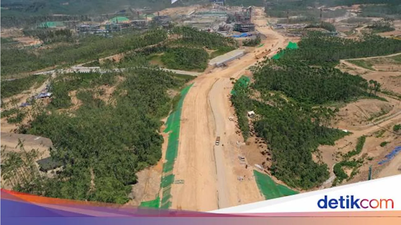 Jalan Sumbu Kebangsaan IKN Rp 586 M Lagi Dikebut, Ini Progresnya!