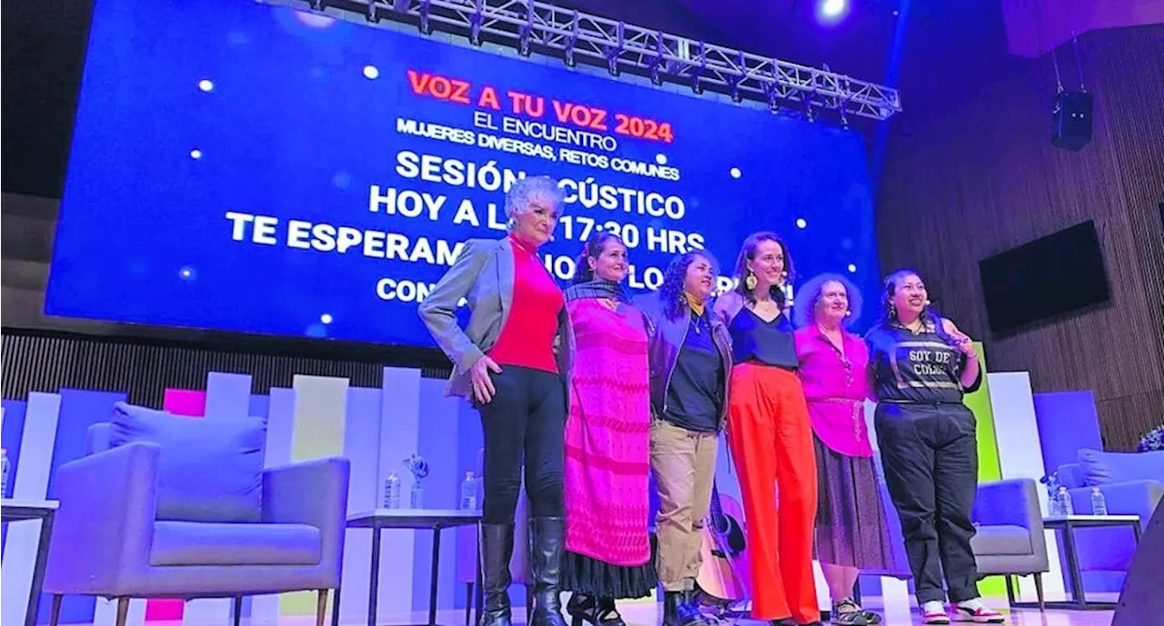 Con Voz a tu voz abren debate por las mujeres