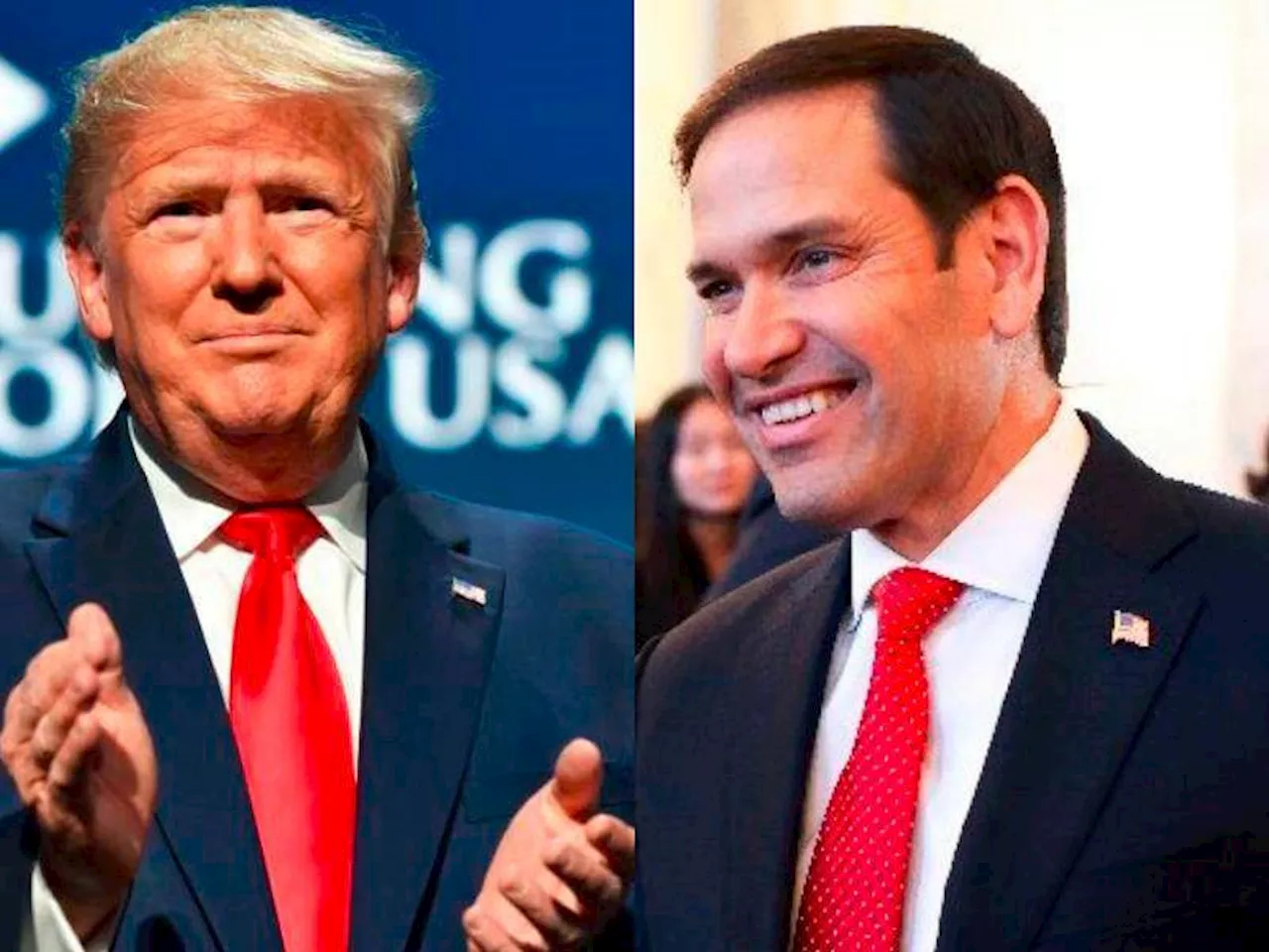 Donald Trump estaría pensando en el senador latino Marco Rubio como su fórmula vicepresidencial