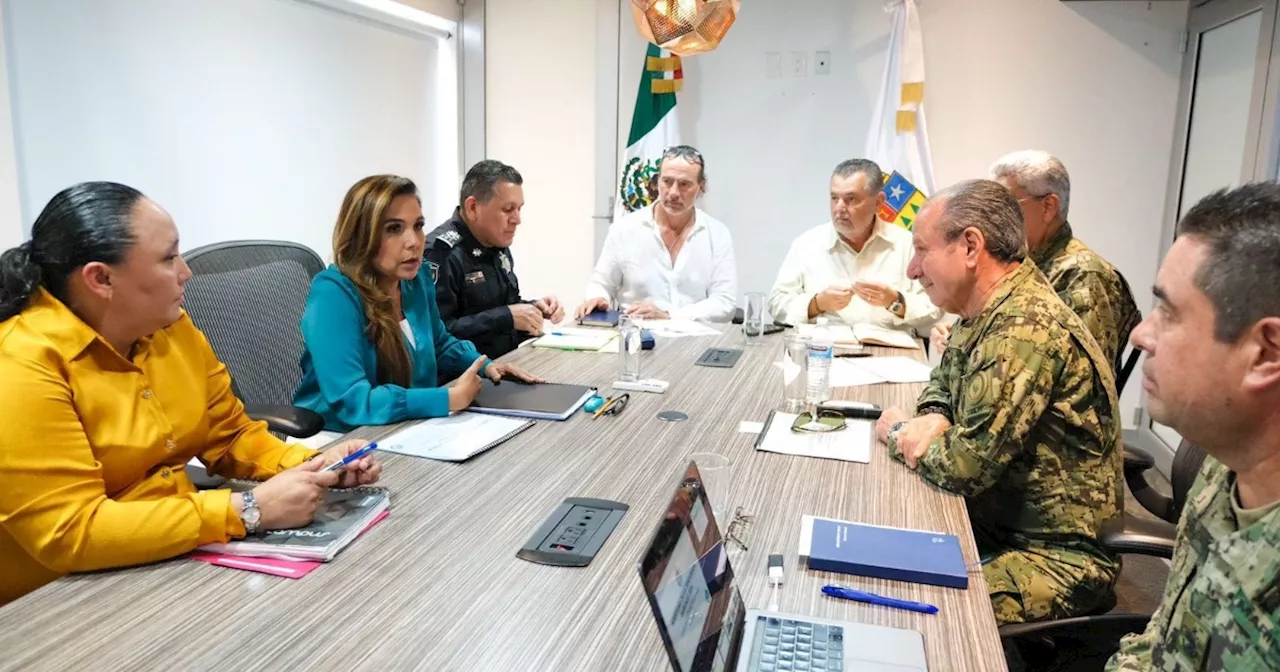 Dan banderazo Gobierno de Quintana Roo y Semar a temporada sargazo 2024