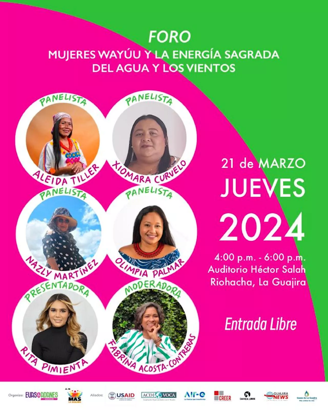 Mujeres Wayúu y la energía sagrada del agua y los vientos