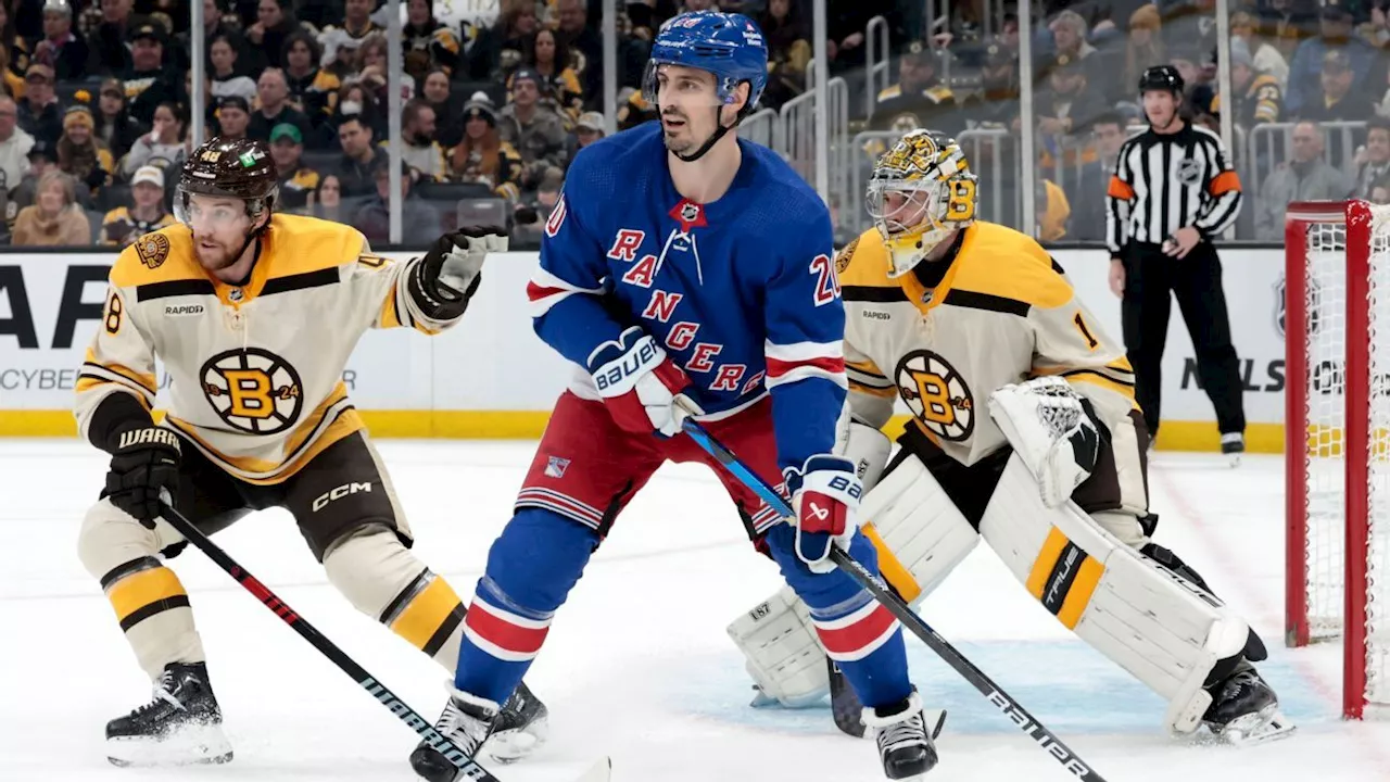 NHL playoff standings: Rangers-Bruins the top game of the night