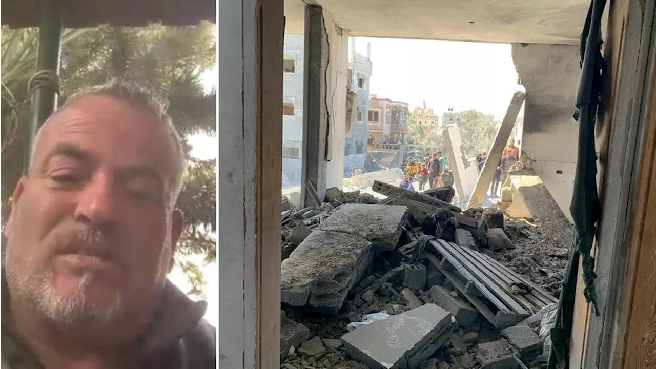 Svenska Rasmy fast i Gaza: ”Min systers hus är förstört”