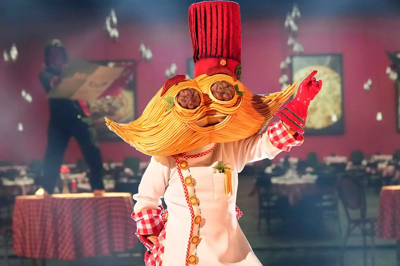 The Masked Singer reveals Spaghetti & Meatballs as celeb chef on Billy Joel Night