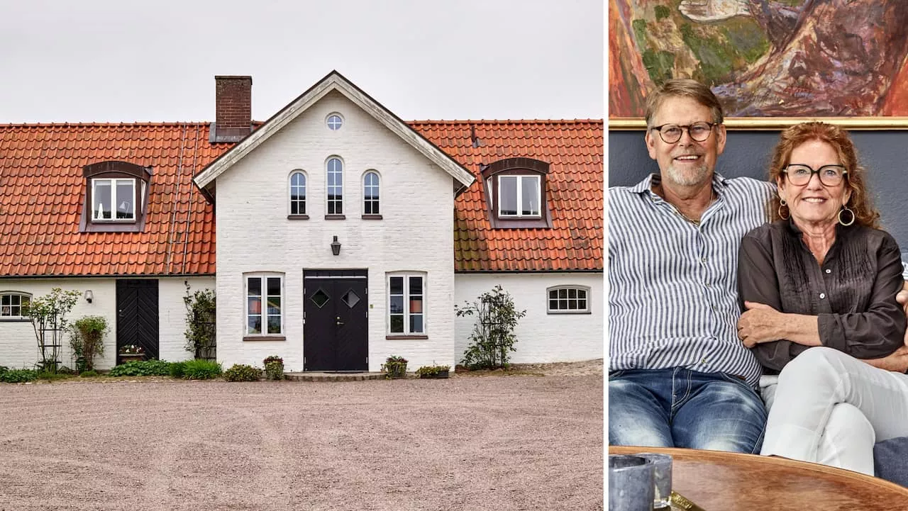 Pelle och Marie föll pladask för skånegård: “Wow-känsla direkt”