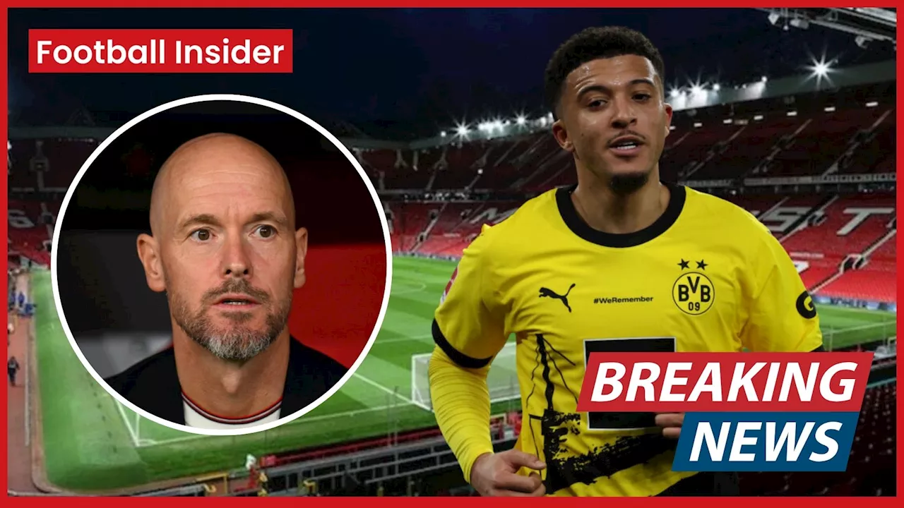 Jadon Sancho set for sensational Man United return if Erik ten Hag sacked