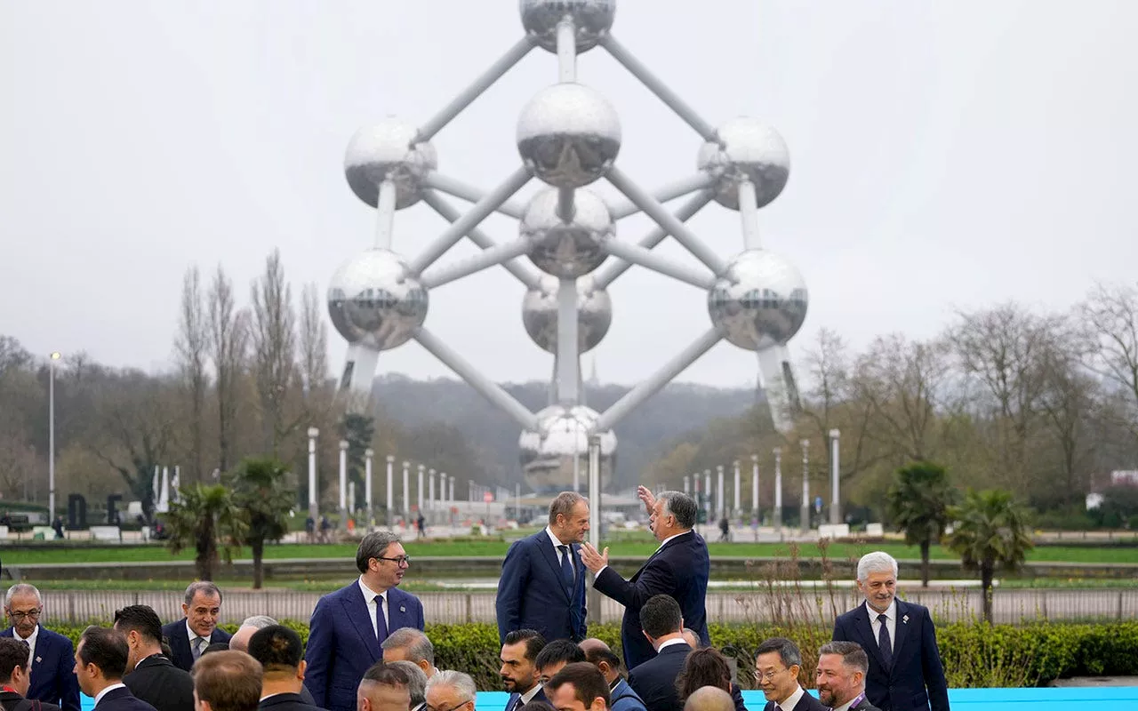 World leaders and delegations meet in Brussels to promote nuclear energy