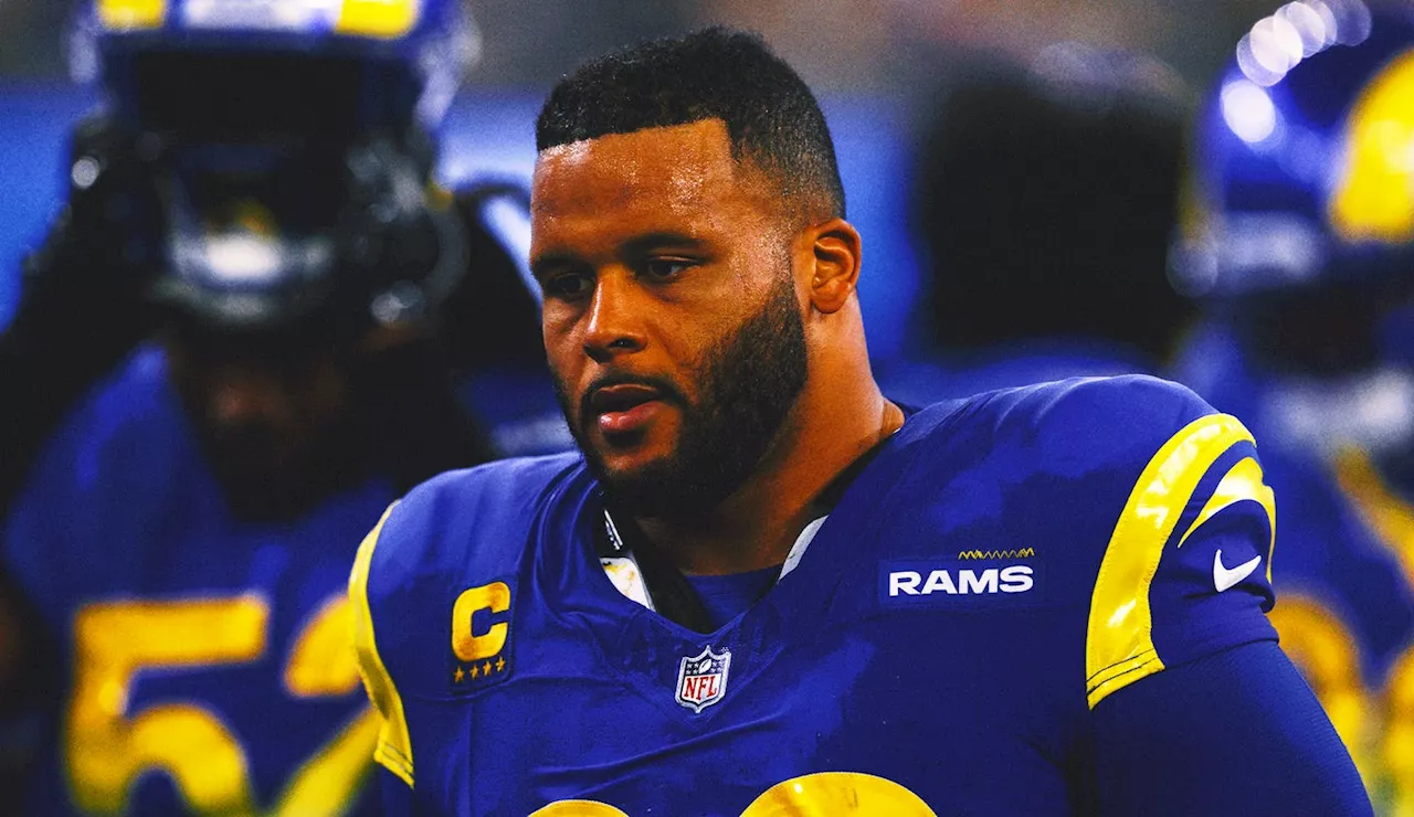 Aaron Donald feels 'complete' amid retirement, says 'passion to play' is gone