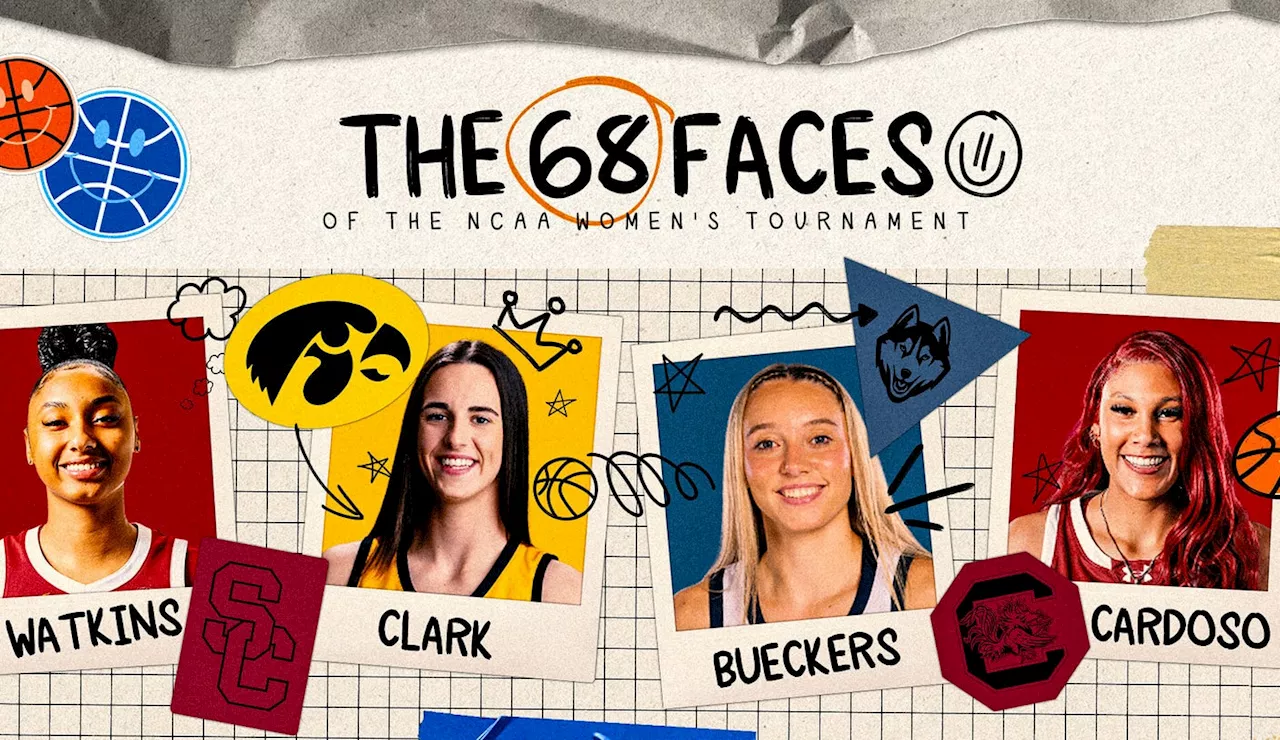 The 68 faces of March Madness: Players who will define the NCAA Women's Tournament