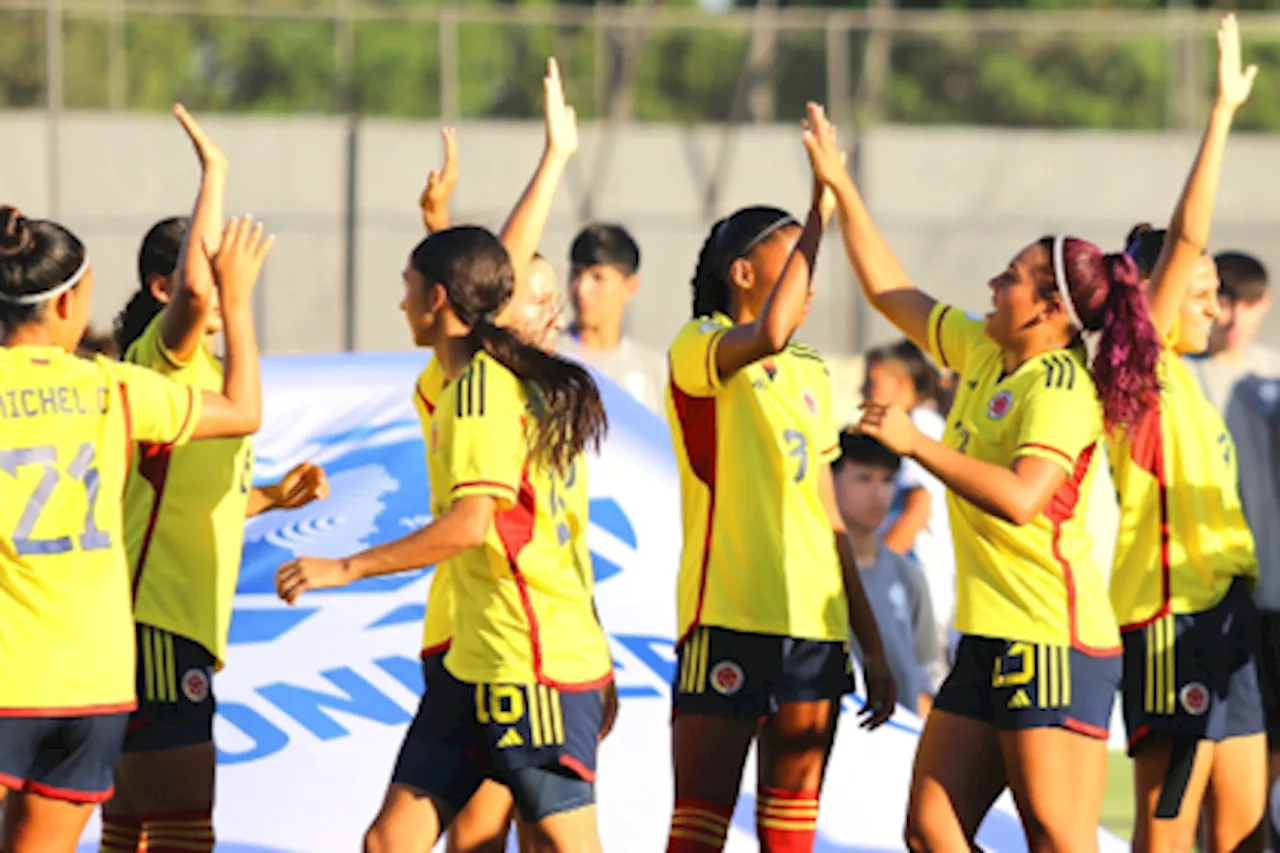 Colombia ganó y clasificó a finales del Sudamericano femenino Sub-17