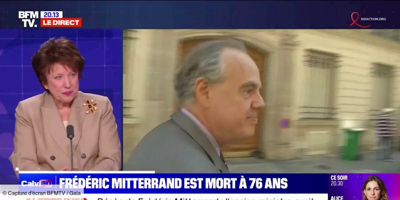 Mort de Frédéric Mitterrand, Roselyne Bachelot raconte ses derniers jours : “Il tenait à mourir chez lui”